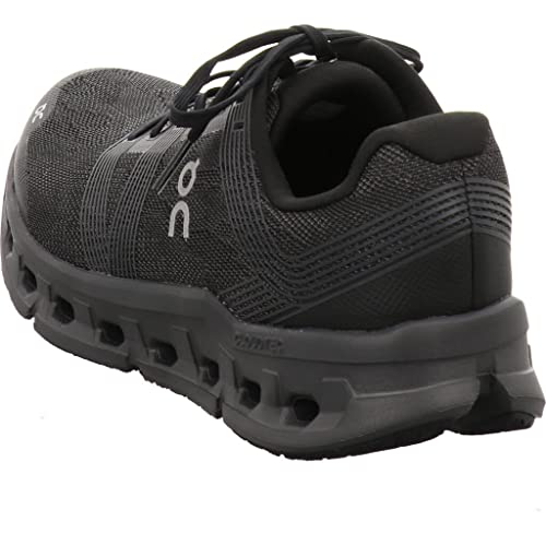 On Men's Cloudgo Sneakers, Black/Eclipse, 12.5 Medium US