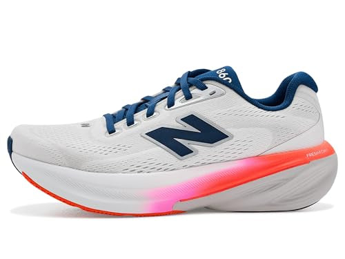 New Balance Women's Fresh Foam X 860v15 Running Shoe, Sea Salt/Blue Oyster, 10