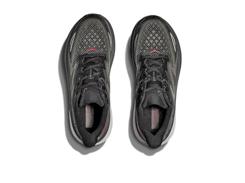 Hoka Men's Clifton 9 Black/Outer Orbit 12.5 Medium