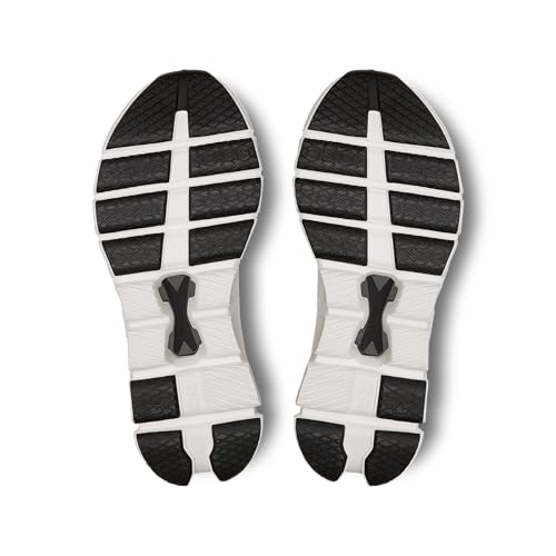 On Women's Cloud X 4 Sneakers, Ivory/Black, 8.5 Medium US