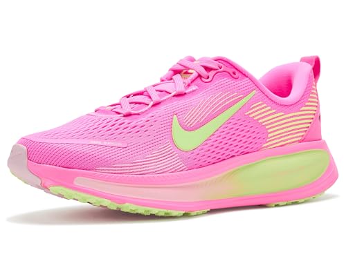 Nike Unisex Kids Vomero 18 (Little Kid/Big Kid) Pink Spell/Barely Volt/Pink Foam 6 Medium Big Kid