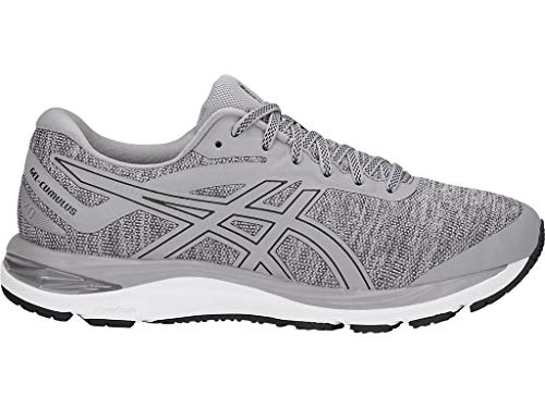 ASICS Men's Gel-Cumulus 20 MX Running Shoes, 12.5, Stone Grey/Black