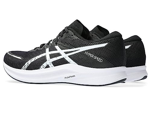 ASICS Men's Hyper Speed 3 Shoes, 11.5, Black/White