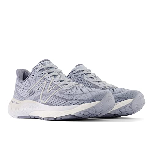 New Balance Women's Fresh Foam 880 V13 Running Shoe, Light Arctic Grey/Arctic Grey/Light, 5.5 Medium