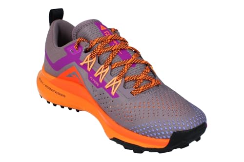 Nike Women's React Pegasus Trail 4 Running Shoes (Purple Smoke/Vivid Purple, us_Footwear_Size_System, Adult, Women, Numeric, Medium, Numeric_8)