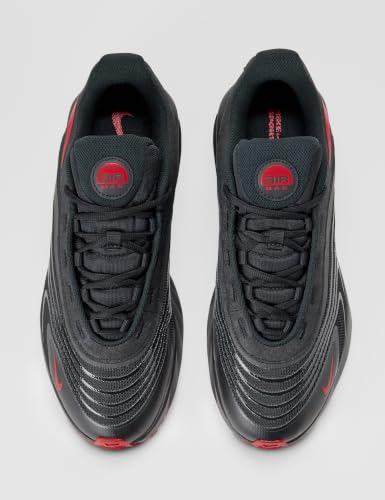 Nike Men's Air Max Fire Shoes, Black/University Red, 10