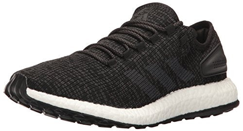 Adidas Performance Men's Pureboost Shoe, Black/Dark Solid Grey/Black, 5 Medium US