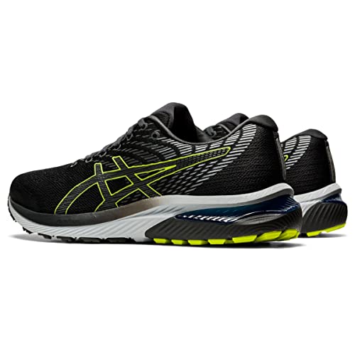 ASICS Men's Gel-Cumulus 22 Running Shoe, Graphite Grey/Lime Zest - 8