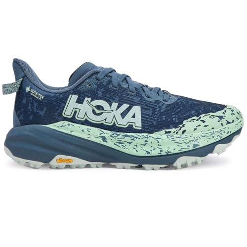 Hoka Women's Speedgoat 6 GTX Thunder Cloud/Mint Fluorite 8 Medium - product image