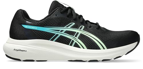 ASICS Men's Gel-Contend 10Running Shoes, Black Illuminate Yellow, 12 US