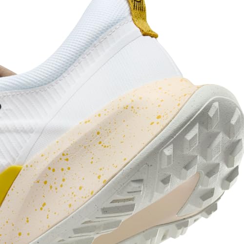 Nike Men's Juniper Trail 2 Nn Low, White Black Vivid Sulfur Khaki, 12