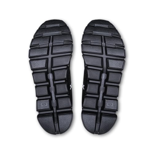 On Women's Cloud 6 Sneakers, Black/Black, 6.5 Medium US