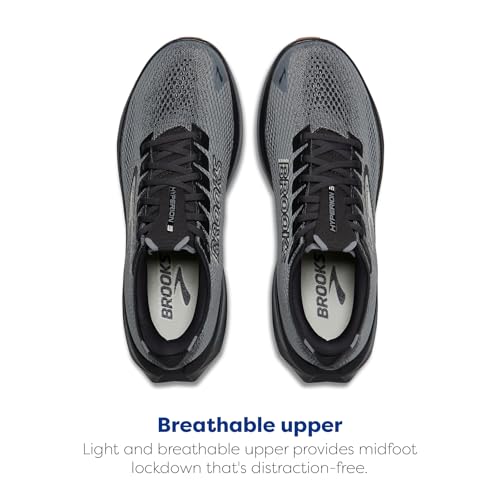 Brooks Men’s Hyperion 3 Neutral Running Shoe - Primer/Ebony/Oyster - 14 Medium
