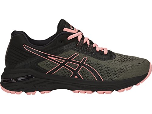 ASICS GT-2000 6 Trail Four Leaf Clover/Black/Black Women's Running Shoes, Size 6.5