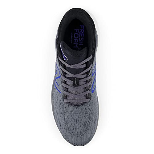 New Balance Men's Fresh Foam X 840F V1 Running Shoe, Castlerock/Marine Blue/Black, 10 M