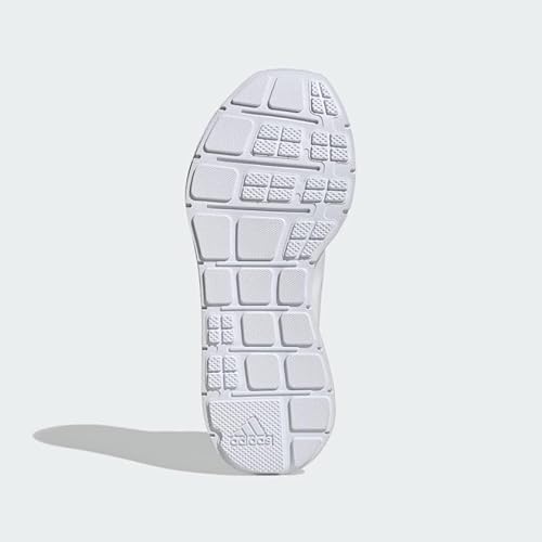 adidas Womens Swift Run White/White/Gold Metallic 5