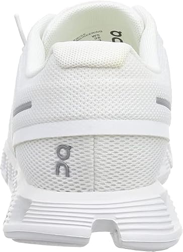 On Women's Cloud 5 Sneakers, White/White, 9