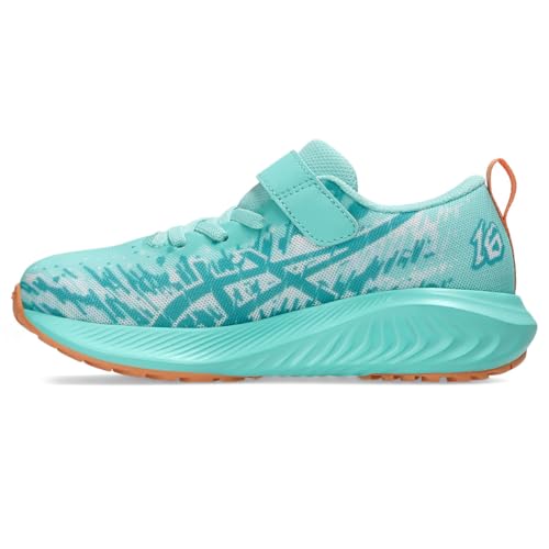 ASICS Boys' Gel-Noosa Tri 16 PS Trainers, Illuminate Mint Wave Teal, 12