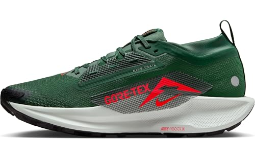 Nike Pegasus Trail 5 Gore-TEX Men's Waterproof Running Shoes (Fir/Clay Green/Desert Ochre/Bright Crimson) Size 10.5