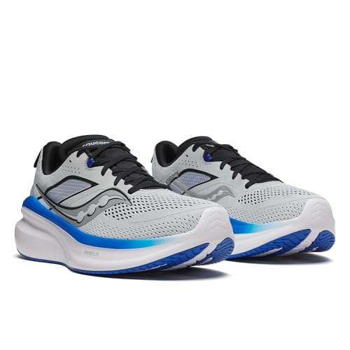 Saucony Men's Omni 22 Sneaker, Cloud/Skydiver, 11.5