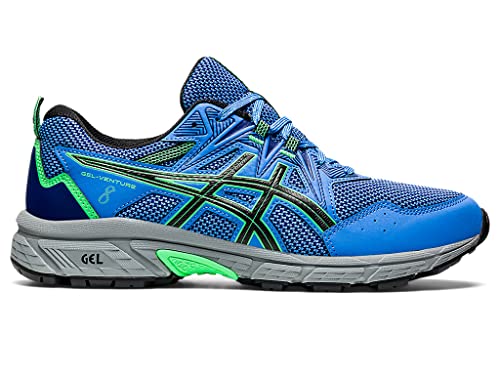ASICS Men's Gel-Venture 8 Running Shoes, 8, Blue Coast/NEW Leaf