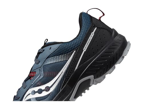 Saucony Men's Excursion TR16 Sneaker, Dusk/Black, 10.5