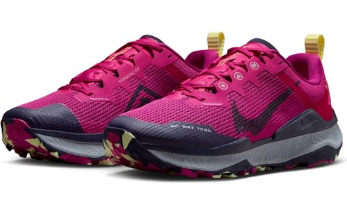 NIKE Women's WMNS React Wildhorse 8Low, Fireberry Purple Ink Fierce Pink, 5.5 US - alternate view 7