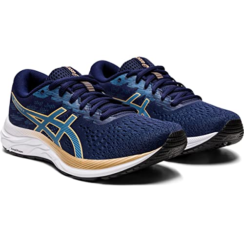 ASICS Women's Gel-Excite 7 Running Shoes, 12M, Peacoat/Champagne