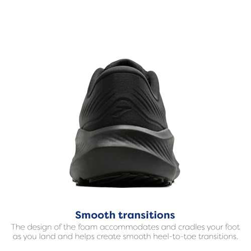 Brooks, Mens, Anthem 8, Black/Black/Ebony, 10.5, Wide