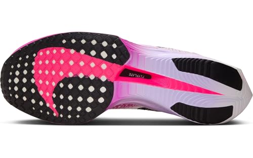 Nike Vaporfly 3 Women's Road Racing Shoes (DV4130-104, White/Vivid Purple/Purple) Size 10