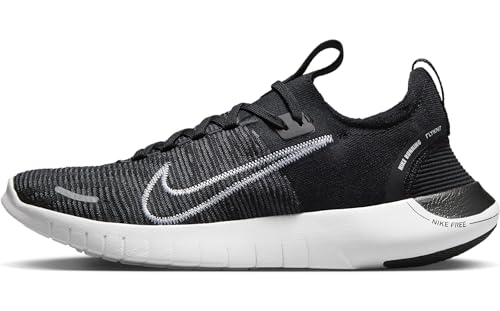 NIKE Men's Free Rn FK Next Nature Training Shoes, Black/White/Anthracite, 9.5