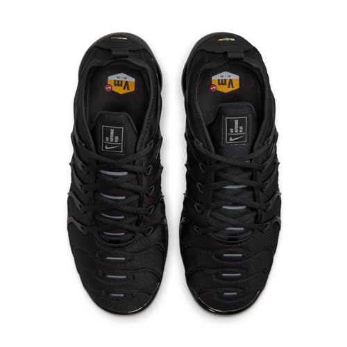 Nike Air Vapormax Plus Shoes, Men, Black (Black/Black/Dark Grey 004), 44.5 EU (9.5 UK)