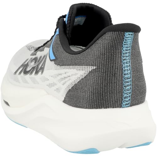 Hoka Unisex Rocket X 3 White/Black Men's 5, Womens 6 Medium - alternate view 6