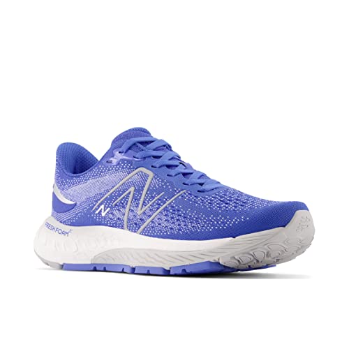 New Balance Women's Fresh Foam X 880 V12 Running Shoes Bright Lapis/Light Aluminum 12 Wide