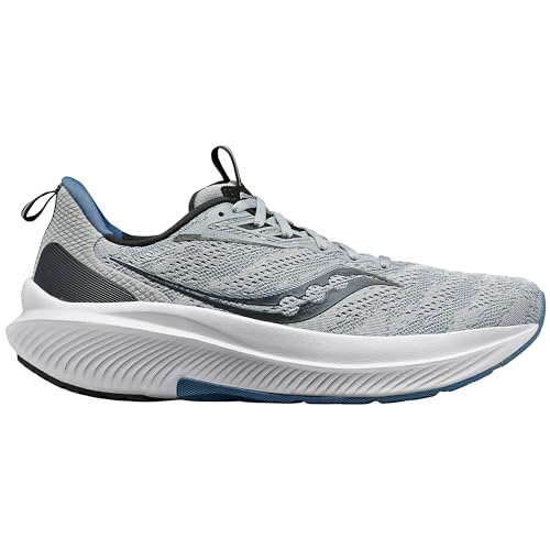 Saucony Men's Echelon 9 Sneaker, Fossil Murk, 11