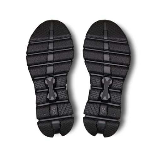 On Womens, Cloud X 4 Black/Eclipse 5 Medium