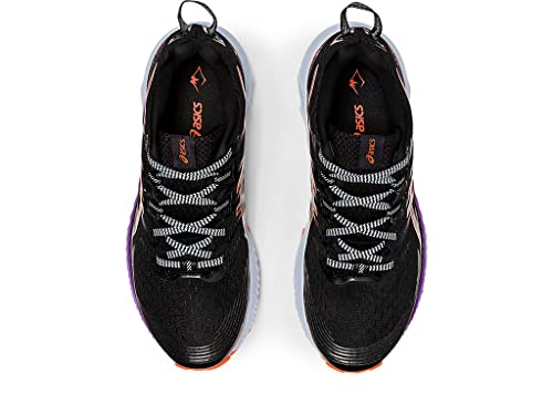 ASICS Women's Gel-Trabuco 10 Running Shoes, 10.5, Black/NOVA Orange