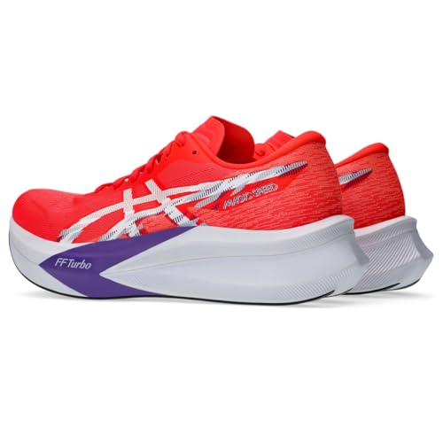 ASICS Men Magic Speed 4 Flash Red/White 12 Medium