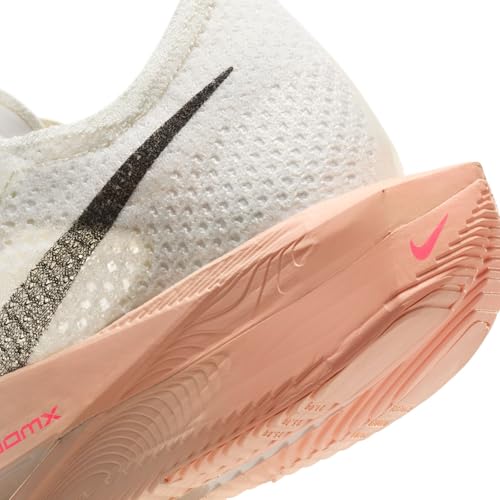 Nike Men's Zoomx Vaporfly Next% 3 Trainers, Sail Black Crimson Tint Guava Ice, 40.5 EU