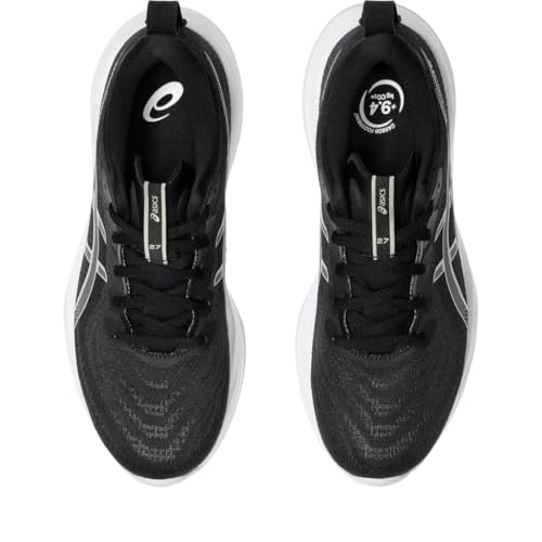 ASICS Women's Gel-Cumulus 27 Running Shoes, 9, Black/Concrete