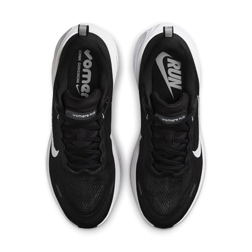 Nike Mens Vomero Plus Black/White/Cool Grey/Metallic Dark Grey 12 Medium
