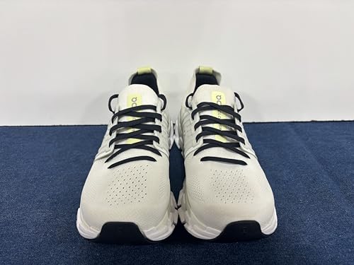 On Men's Cloudswift 3 Running Shoes, Ivory/Black, 12 US