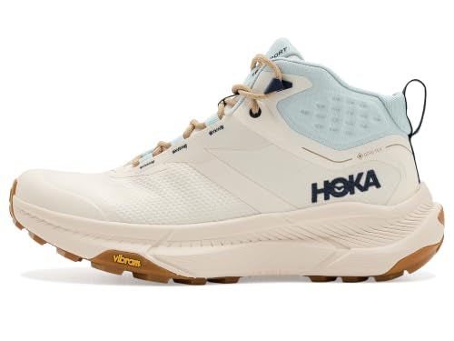 Hoka, Women's, Transport Hike GTX, Alabaster/Glimmering Blue, 9, Medium - alternate view 4