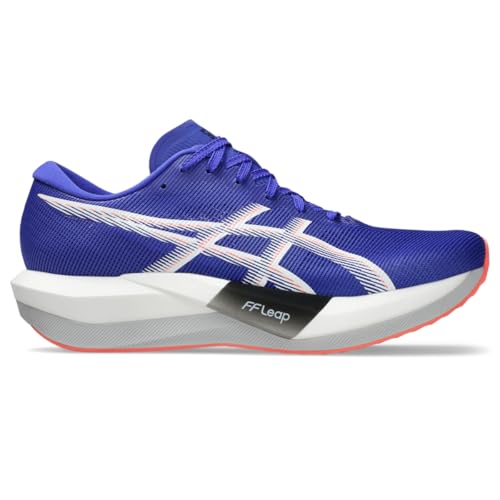 ASICS Unisex Magic Speed 5 Running Shoes, 6M / 7.5W, Cobalt Burst/White