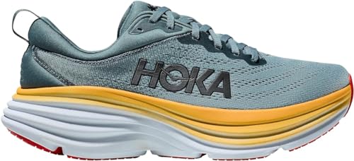 HOKA ONE ONE Hoka Bondi 8 Men's Running Shoes, Goblin Blue/Mountain Spring, US Size 11.5