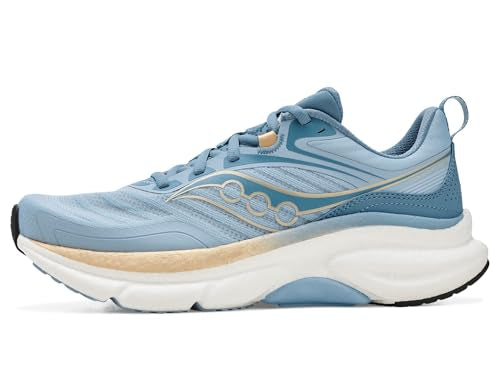 Saucony Women's Omni St 23 Sneaker, Celestial, 7.5