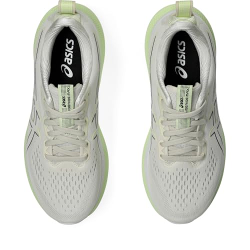 ASICS Women's GLIDERIDE MAX Running Shoe, 8, Birch/Black