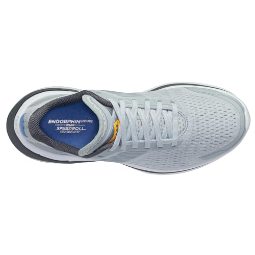 Saucony Women's Endorphin Shift 3 Sneaker, Granite/Horizon, 7.5