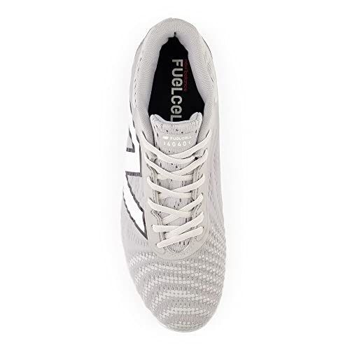 New Balance Men's FuelCell 4040 V7 Metal Baseball Shoe, Raincloud/Optic White, 10 M