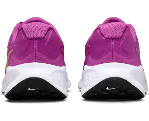 Nike Men's Revolution 7 Women's Road Running Shoes, Hot Fuchsia MTLC Red Bronze White Black, 8